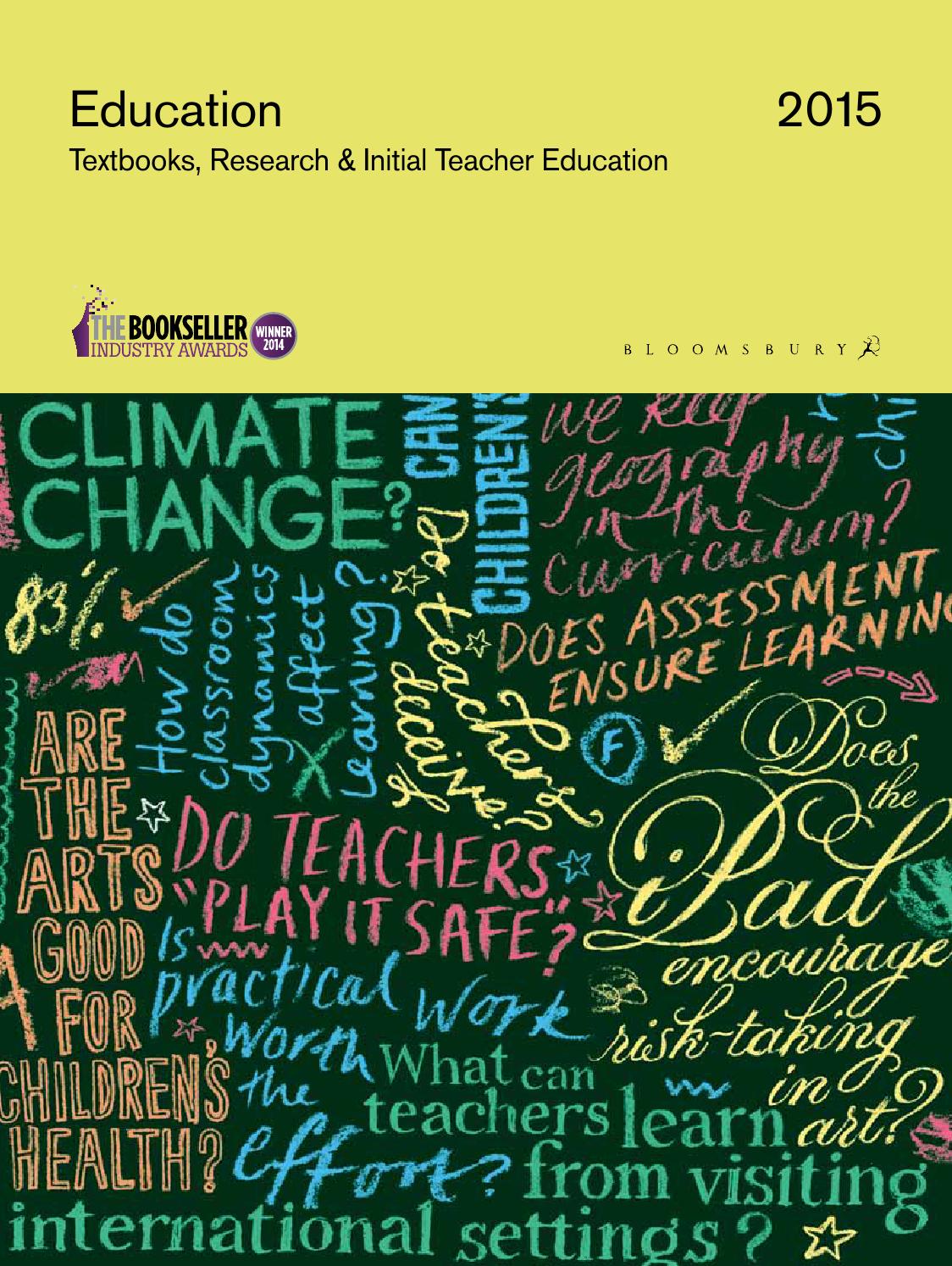Education Catalogue 2015 by Bloomsbury Publishing Issuu