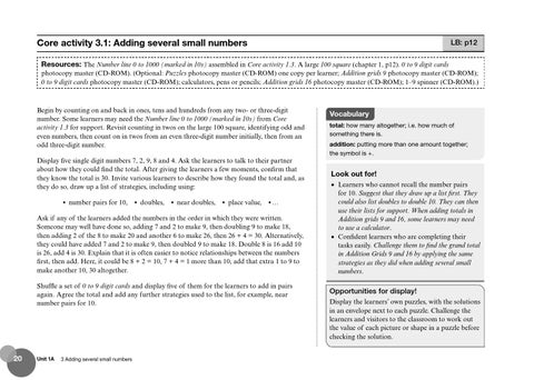 Cambridge Primary Mathematics: Teacher's Resource Book with CD-ROM ...