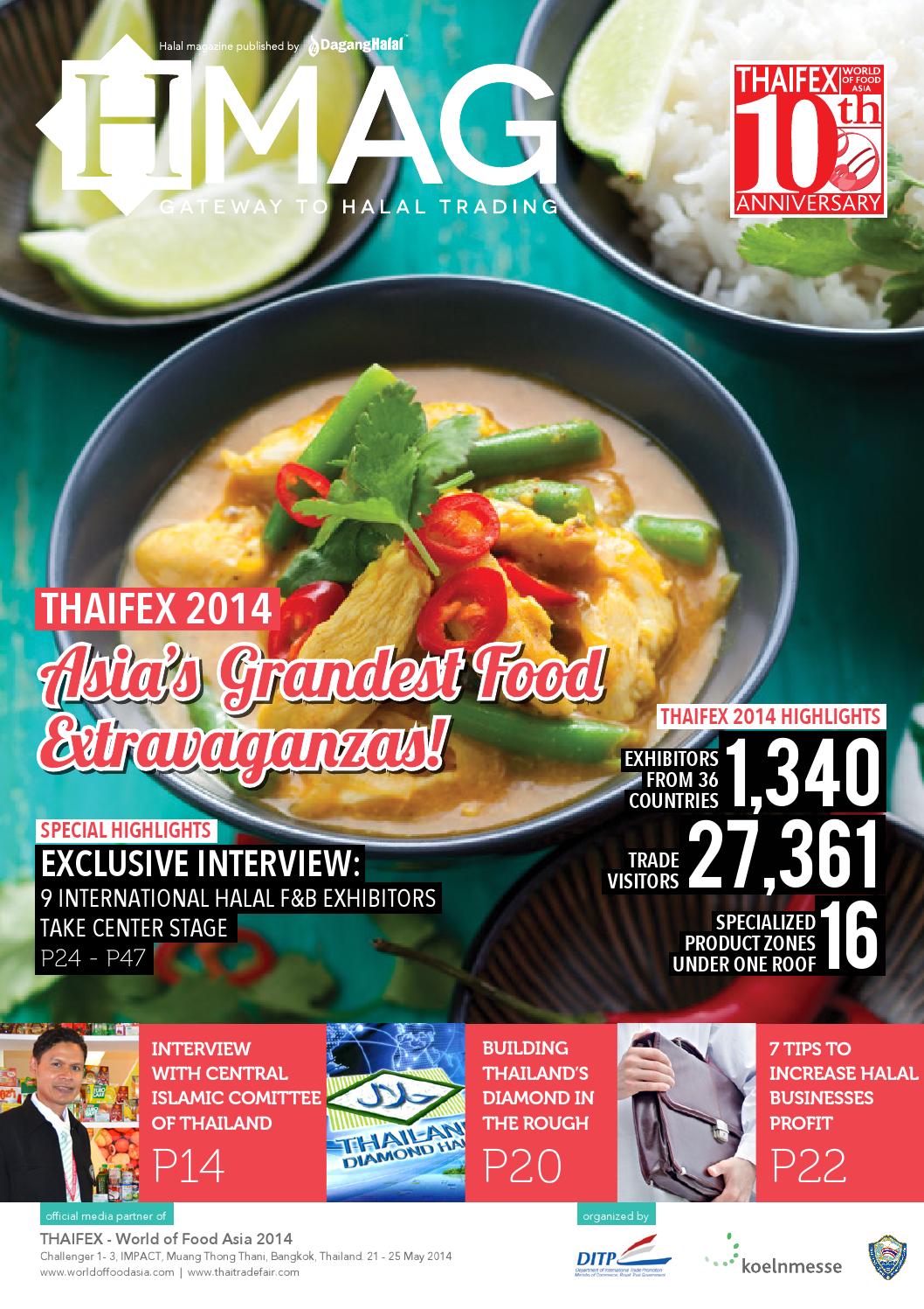 H Mag Thaifex 2014 By Daganghalal Issuu
