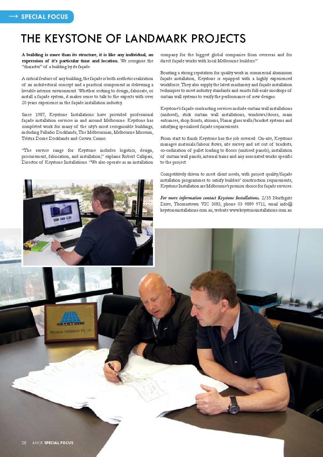 Australian National Construction Review By Trade Media Group Ptd