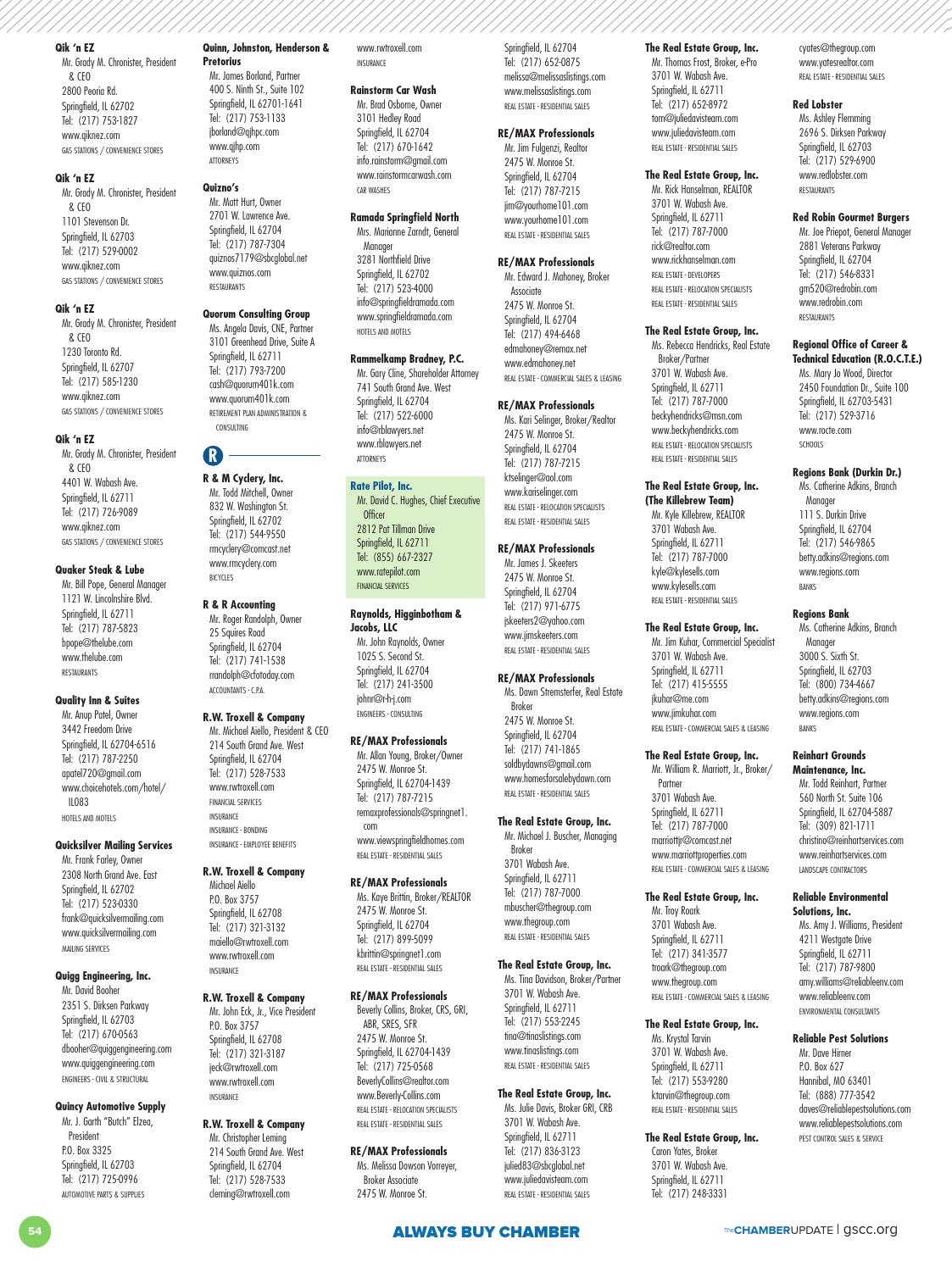 Update Summer 14 By The Greater Springfield Chamber Of Commerce Issuu