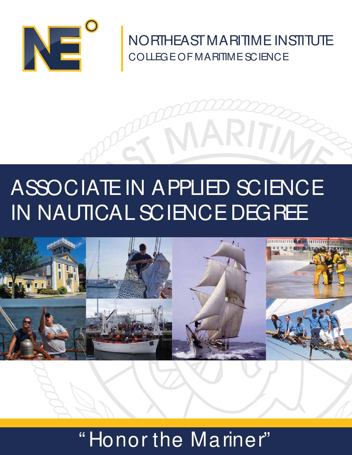 Associate in Applied Science in Nautical Science by Northeast Maritime