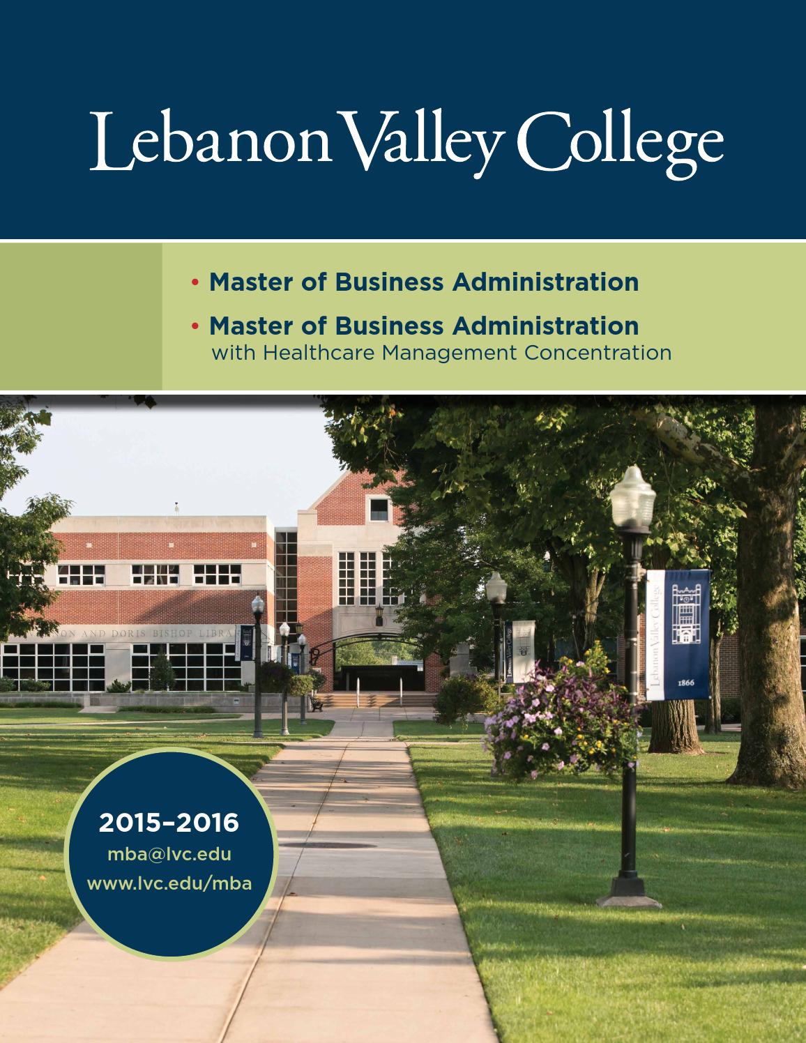 Lebanon Valley College Mba mba viewbook by lebanon valley college issuu Lebanon Valley College Mba mba viewbook by lebanon valley college issuu