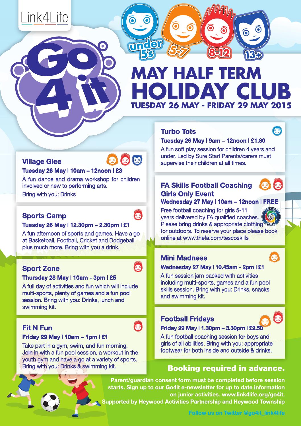 Heywood Sports Village May Half Term 2015 by Your Trust Issuu