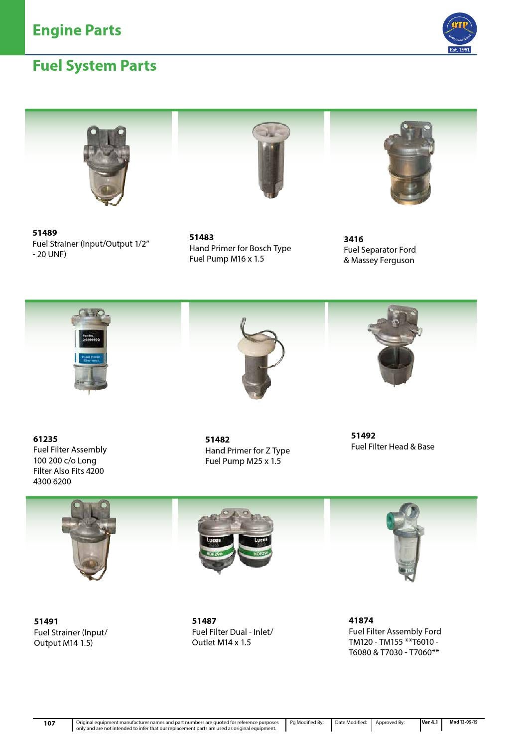 Engine parts catalogue by Quality Tractor Parts - Issuu