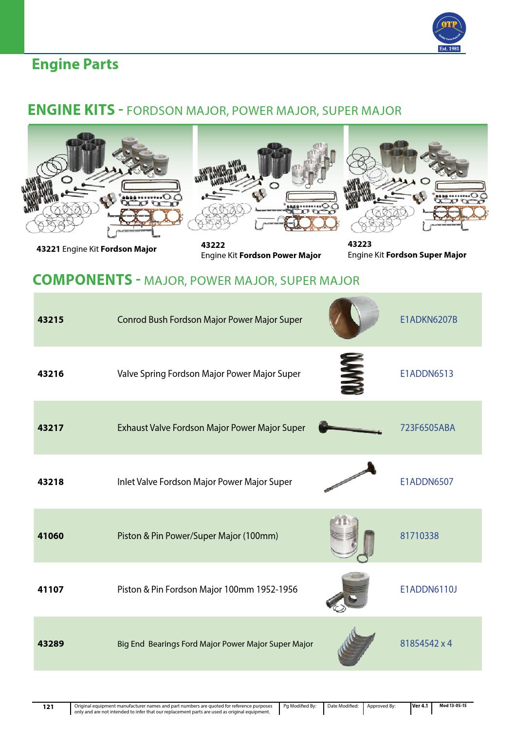 Engine parts catalogue by Quality Tractor Parts - Issuu