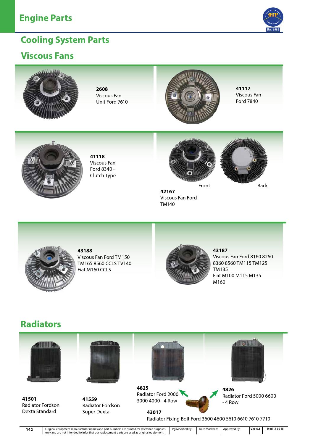 Engine parts catalogue by Quality Tractor Parts - Issuu