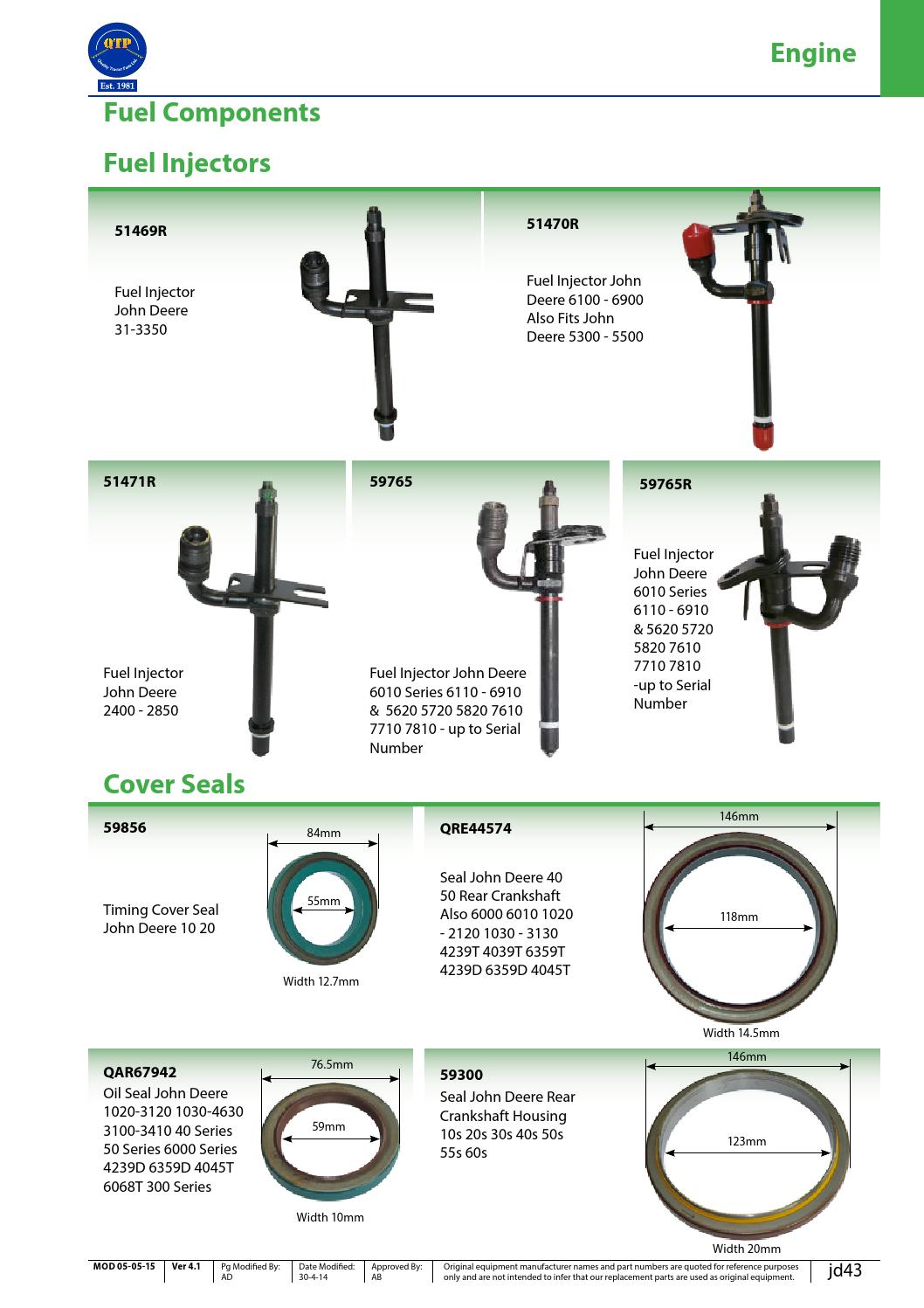 Engine parts catalogue by Quality Tractor Parts - Issuu