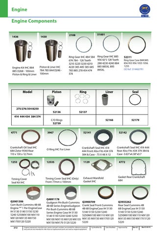 Engine parts catalogue by Quality Tractor Parts - Issuu