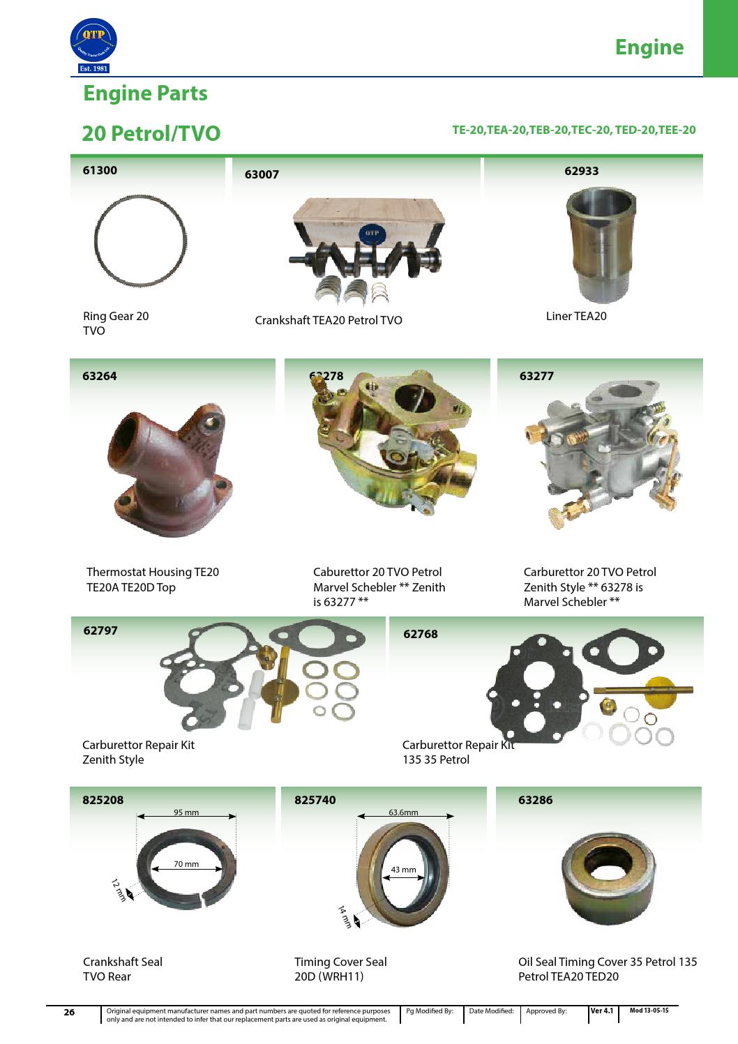 Engine parts catalogue by Quality Tractor Parts Issuu