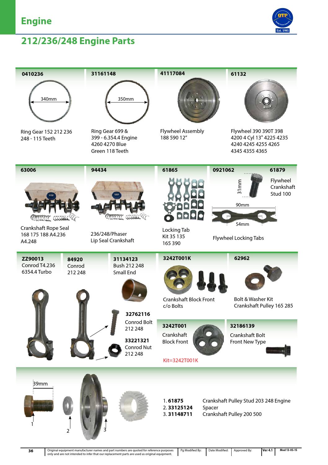 Engine parts catalogue by Quality Tractor Parts Issuu