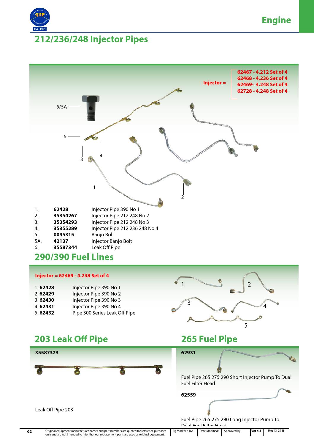 Engine parts catalogue by Quality Tractor Parts - Issuu