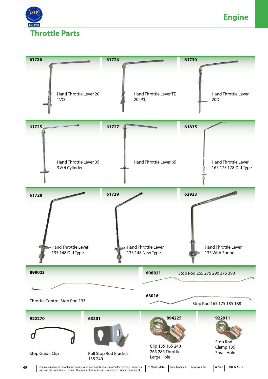 Engine parts catalogue by Quality Tractor Parts - Issuu