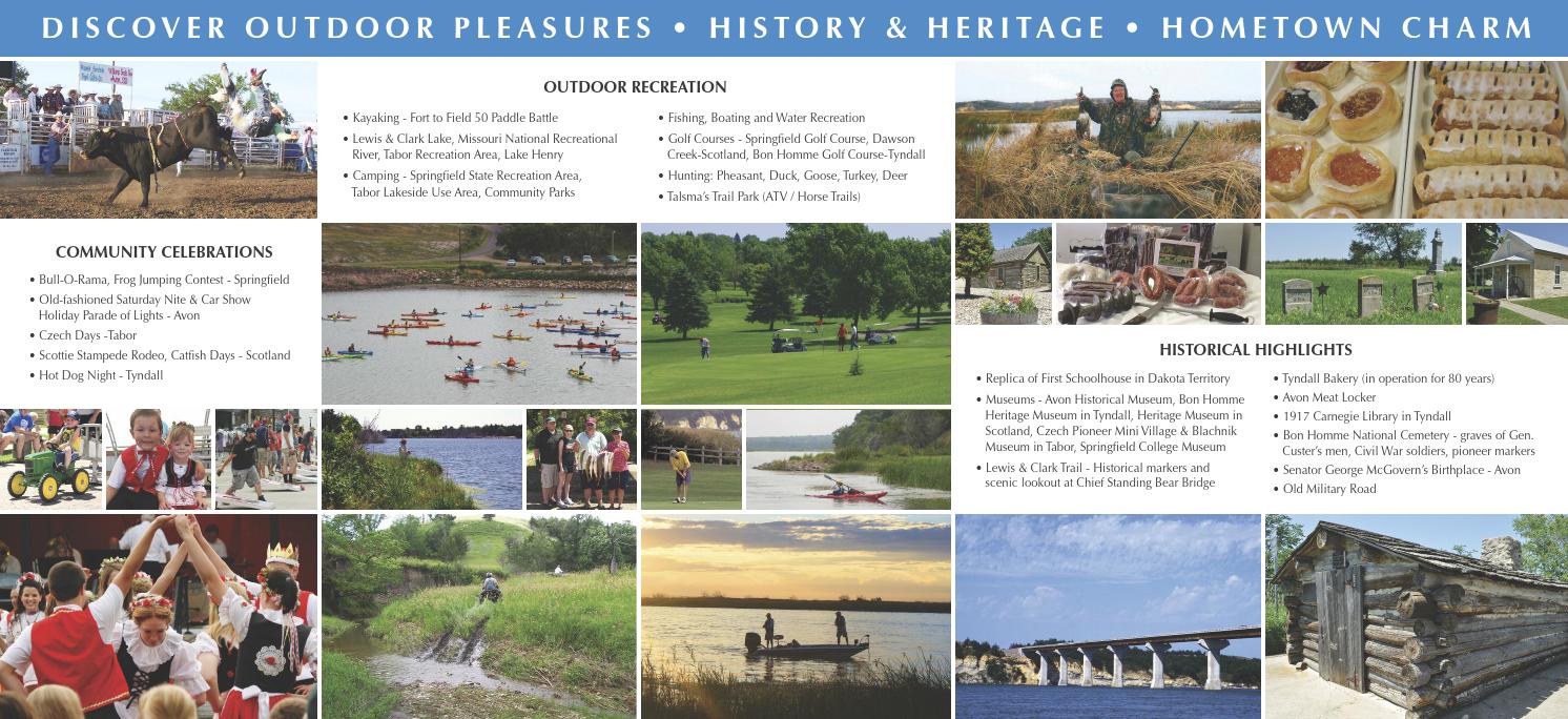 Discover Bon Homme County - 2015 by Southeast South Dakota - Issuu