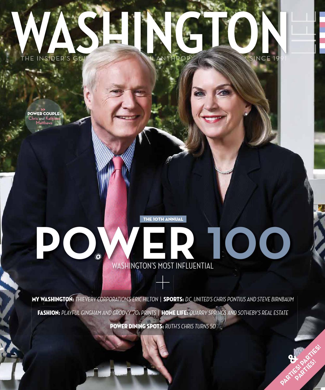The Power 100 by Washington Life Magazine - Issuu