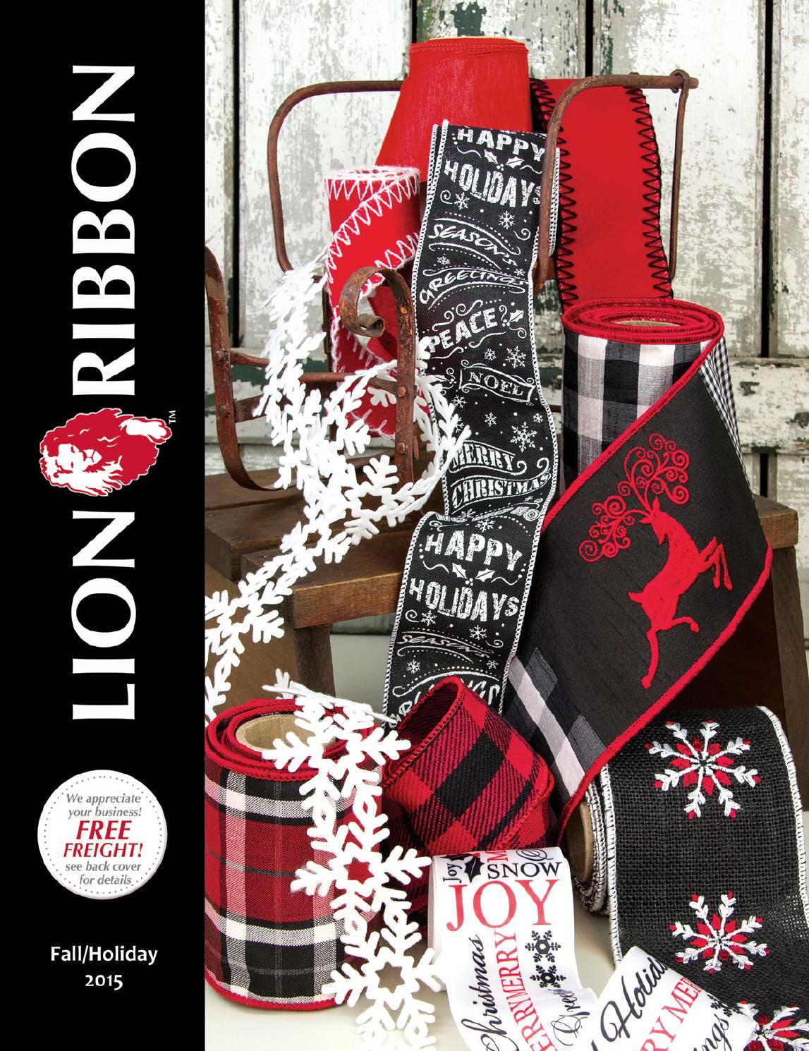Lion Ribbon 2015 Fall/Holiday by Design Group Americas, Inc. Issuu