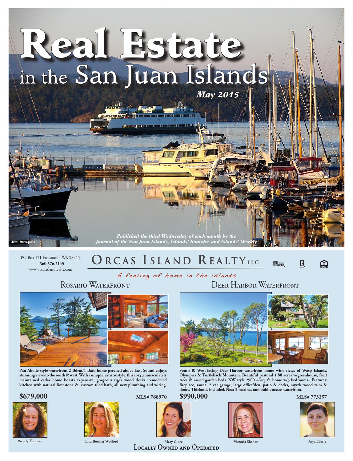Real Estate in the San Juan Islands May 2015 by Sound Publishing Issuu