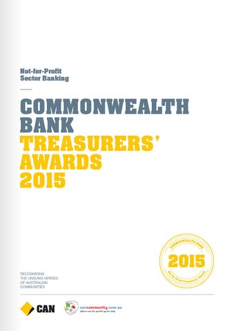 2016 Treasurers Awards Booklet By Our Community Issuu
