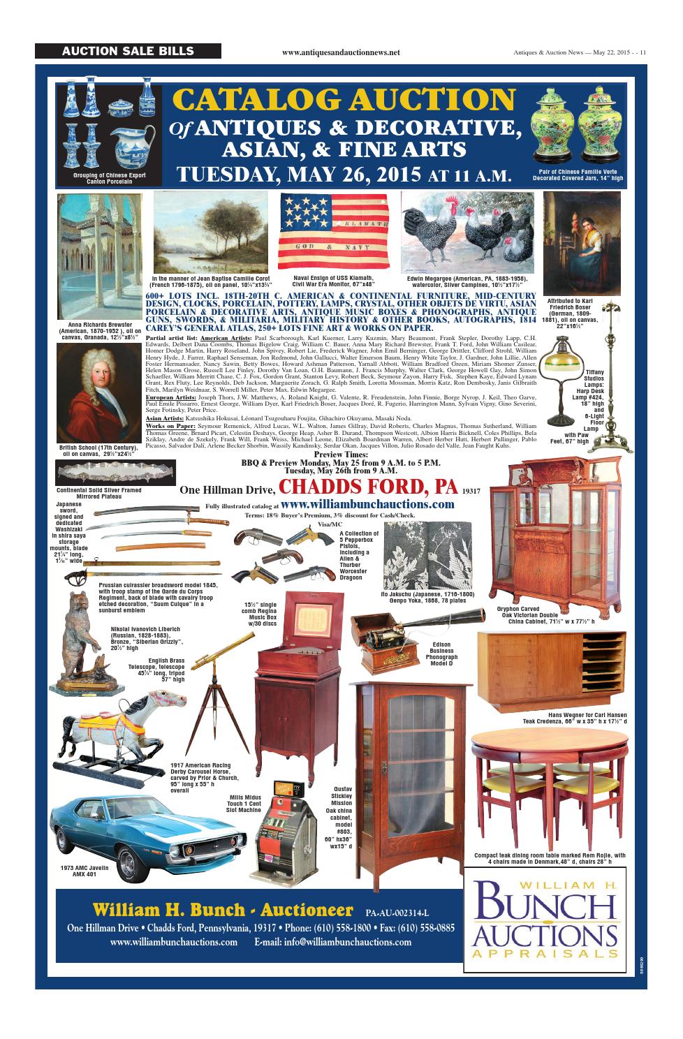 Antiques & Auction News 052215 by Antiques & Auction News Issuu
