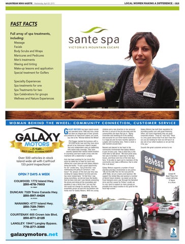 Galaxy Motors Courtenay >> Special Features Women Of The Westshore 2015 By Black Galaxy Motors Courtenay >> Special Features Women Of The Westshore 2015 By Black