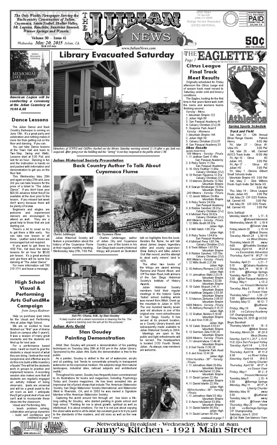 Juliannews 30 41 by Julian News Issuu