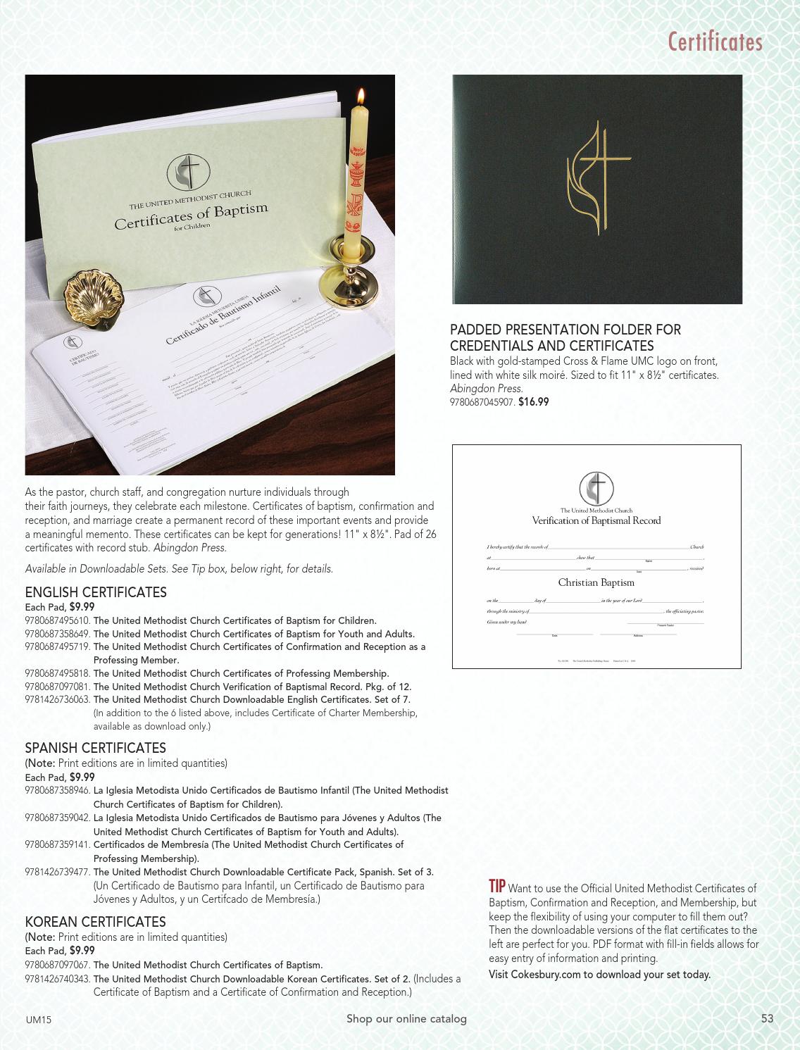 Resources for the United Methodist Church 2015 by United Methodist ...