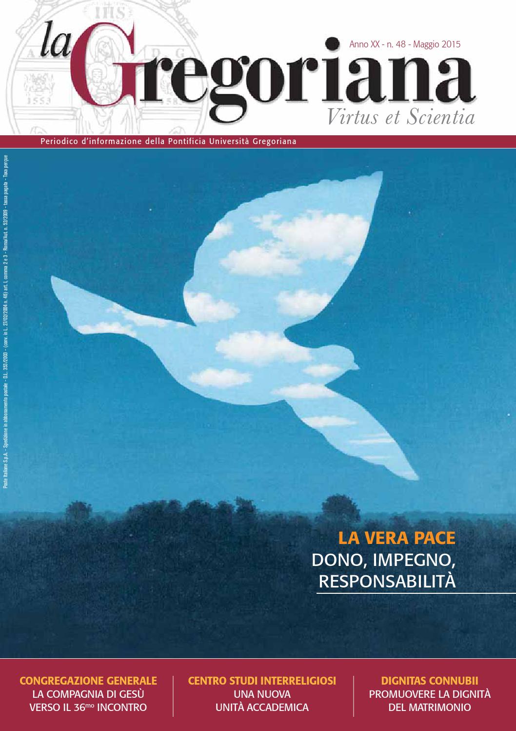 La Gregoriana Anno XX n.48 Maggio 2015 by Pontificia Università