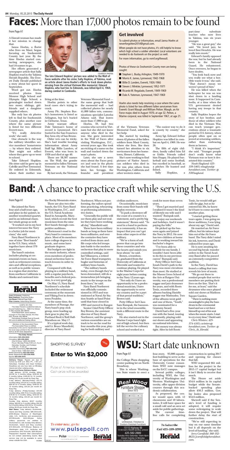 Everett Daily Herald, May 25, 2015 by Sound Publishing Issuu