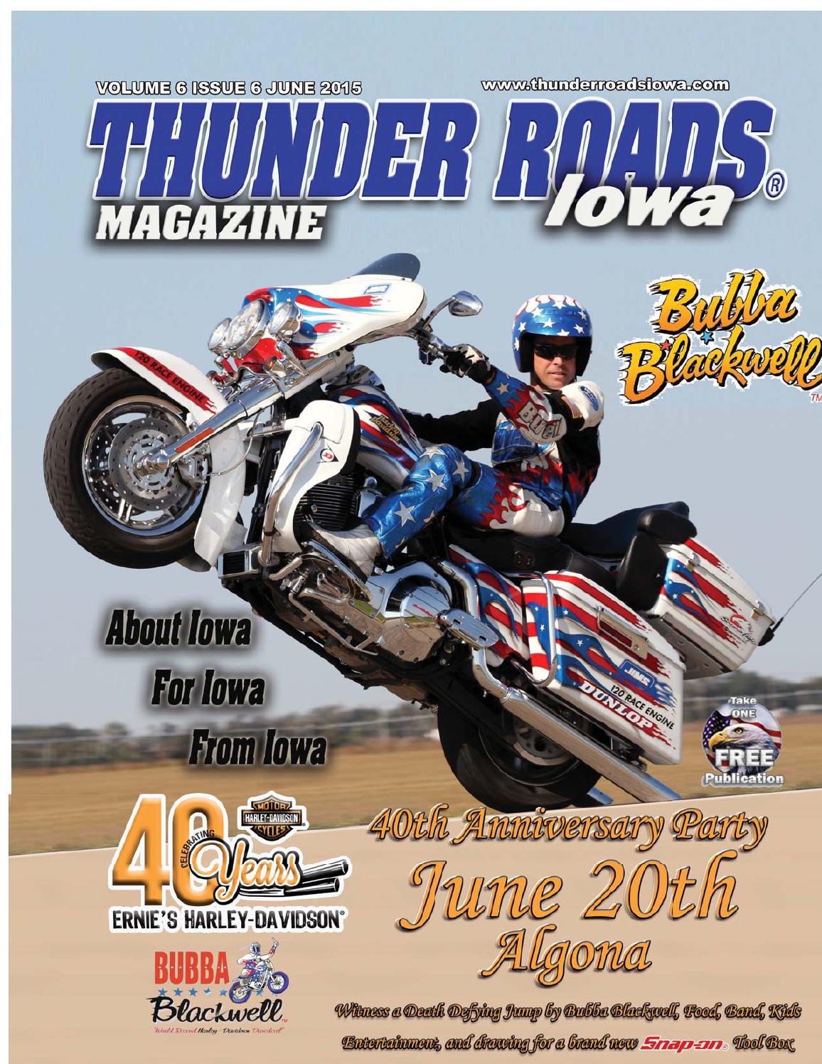 Thunder Roads Magazine of Iowa June 2015 by Thunder Roads Magazine of ...
