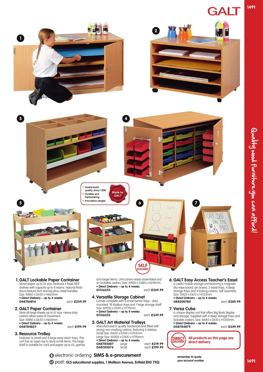 GLS Educational Supplies Catalogue 2015/16 Classroom Furniture by
