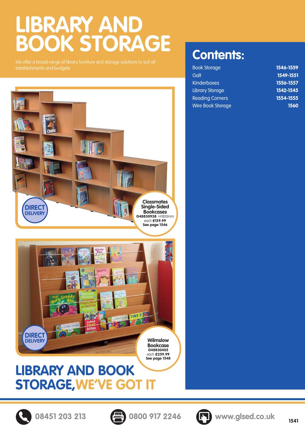 GLS Educational Supplies Catalogue 2015/16 Library and Book Storage