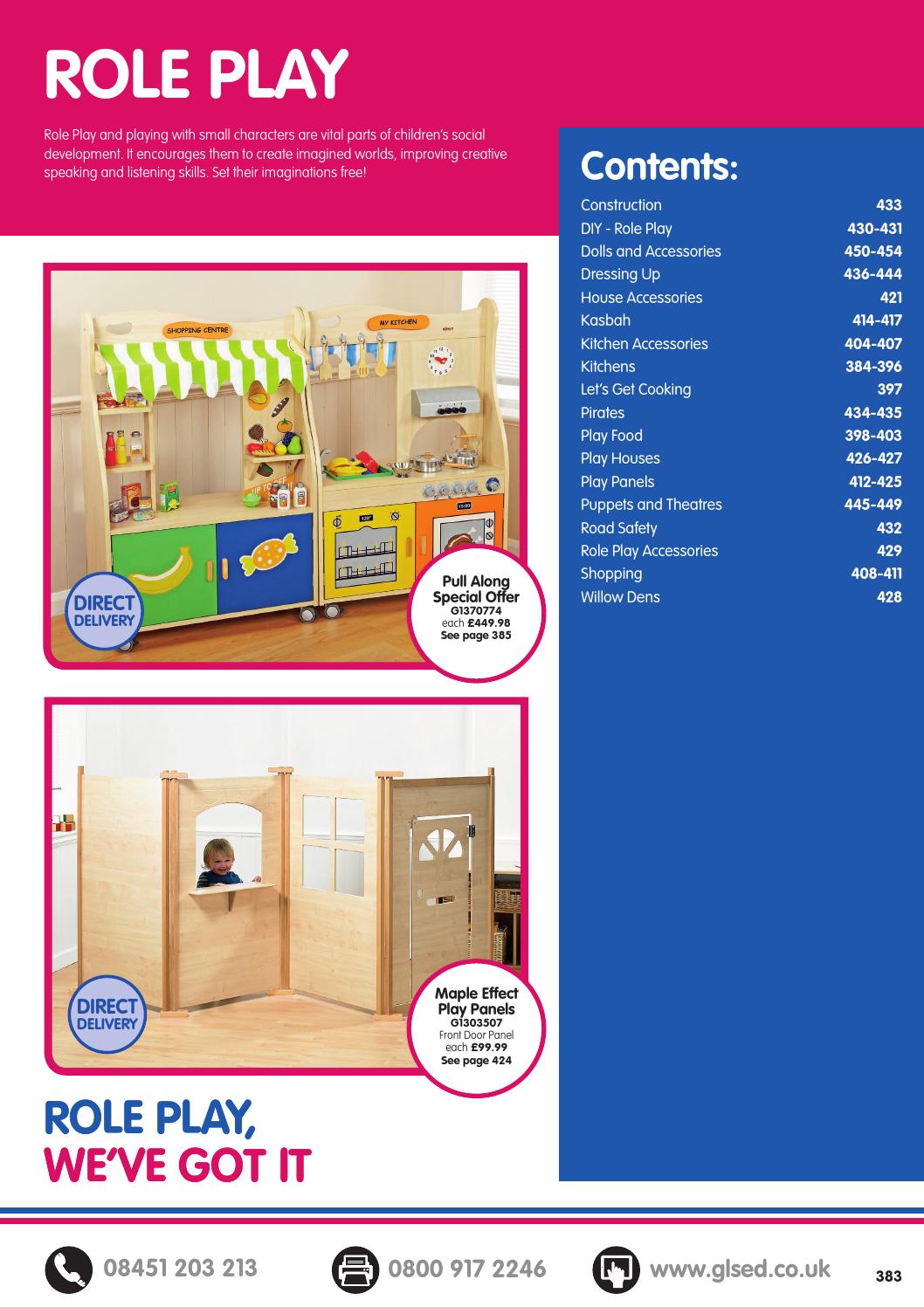 GLS Educational Supplies Catalogue 2015/16 Role Play by Findel Ltd