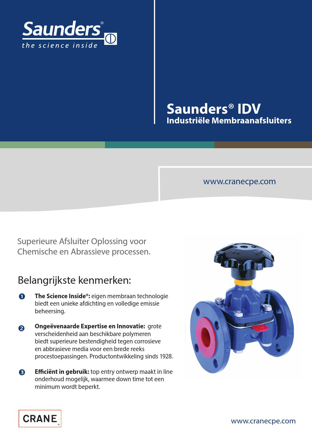 ERIKS Saunders industrial diaphragm valves 3 Kenmerken by ERIKS Nederland Issuu