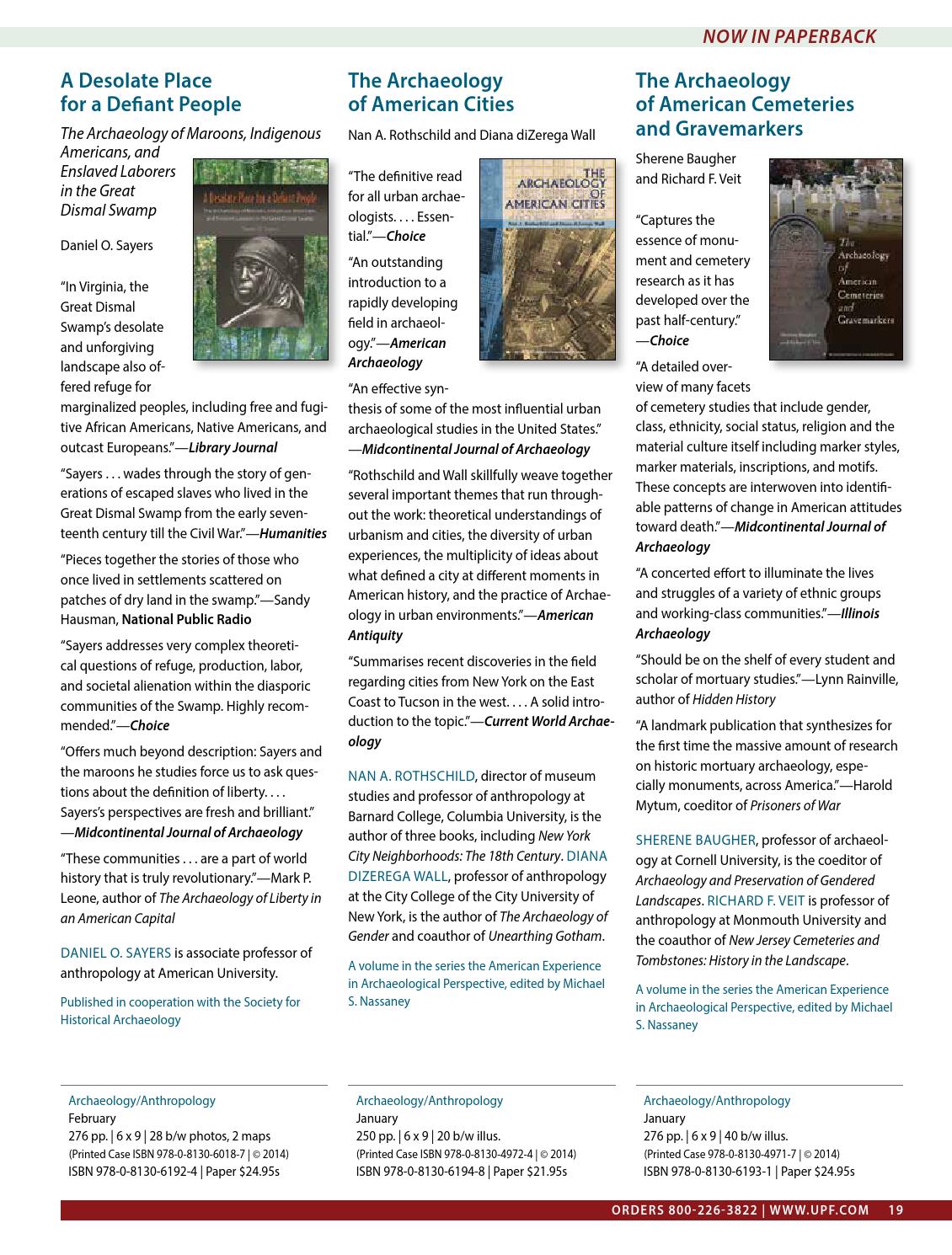 New Books For Fall Winter 2015 By University Press Of Florida Issuu