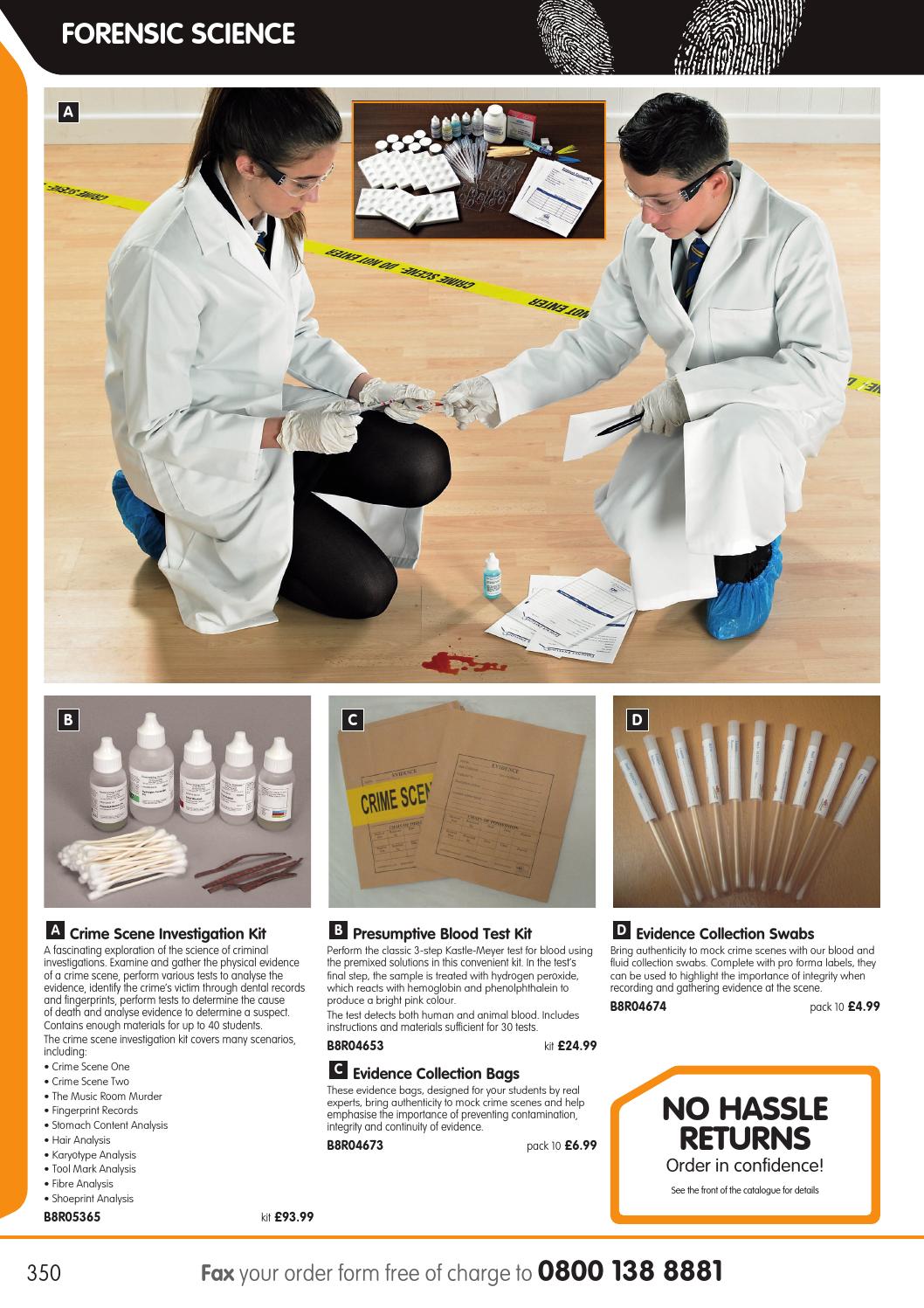 Philip Harris Catalogue 2015/16 Forensic Science by Findel Ltd Issuu