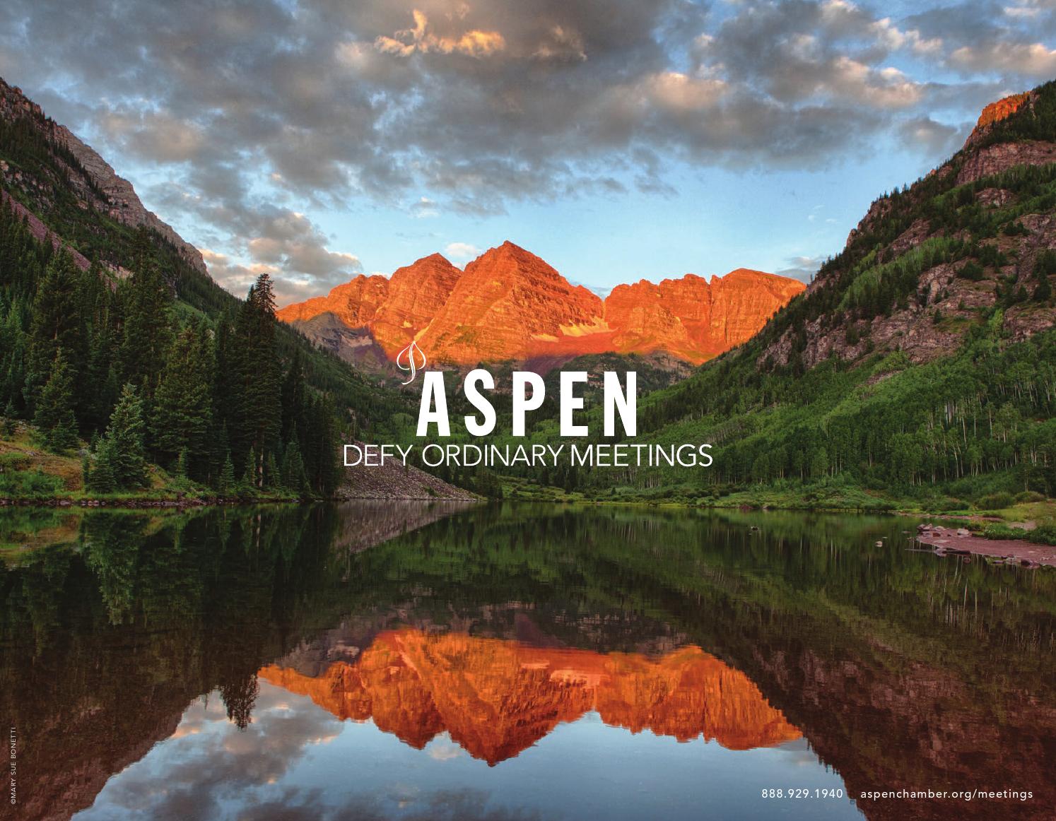 Aspen Defy Ordinary Meetings by Aspen Chamber Resort Association Issuu