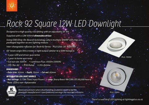 Lightingplus A5 LED 筒灯 手册 第 14 页