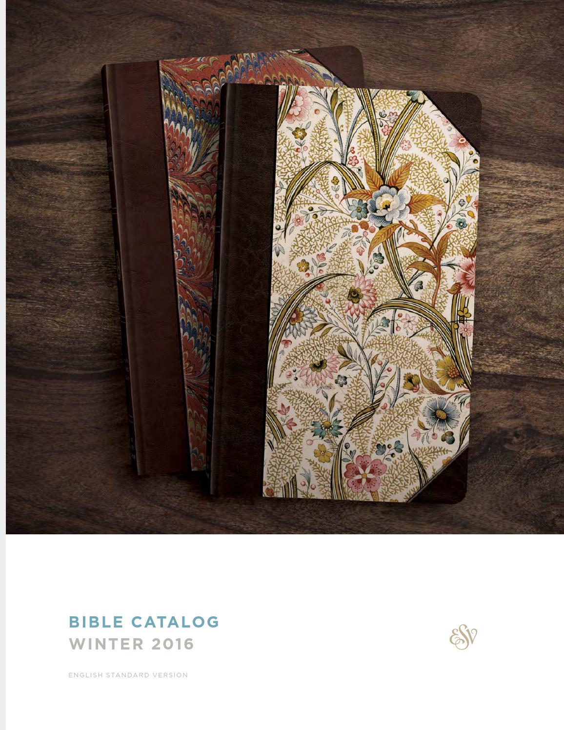 ESV Winter 2016 Bible Catalog by Crossway Issuu