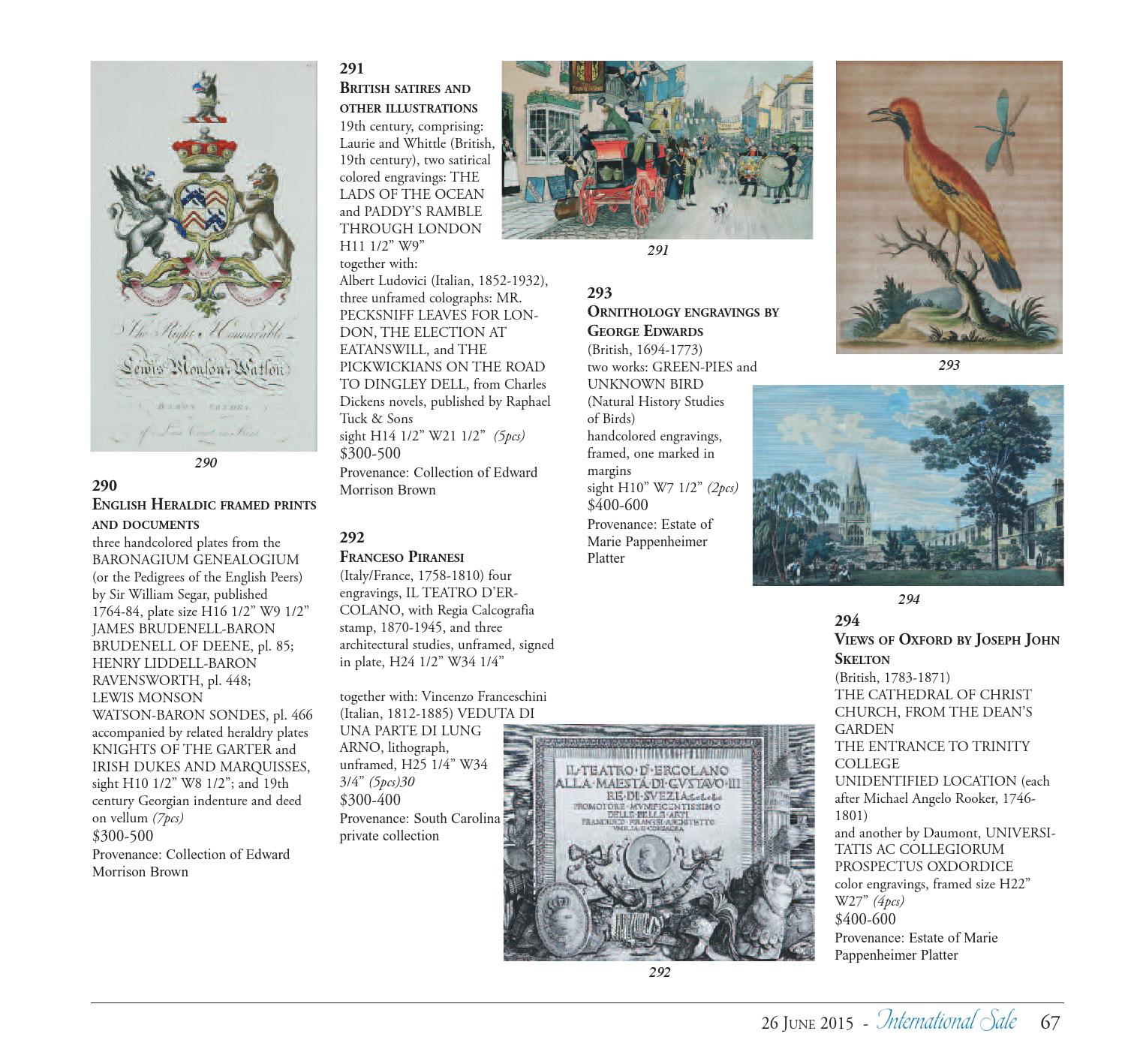 International Auction by Charlton Hall Auctioneers Issuu