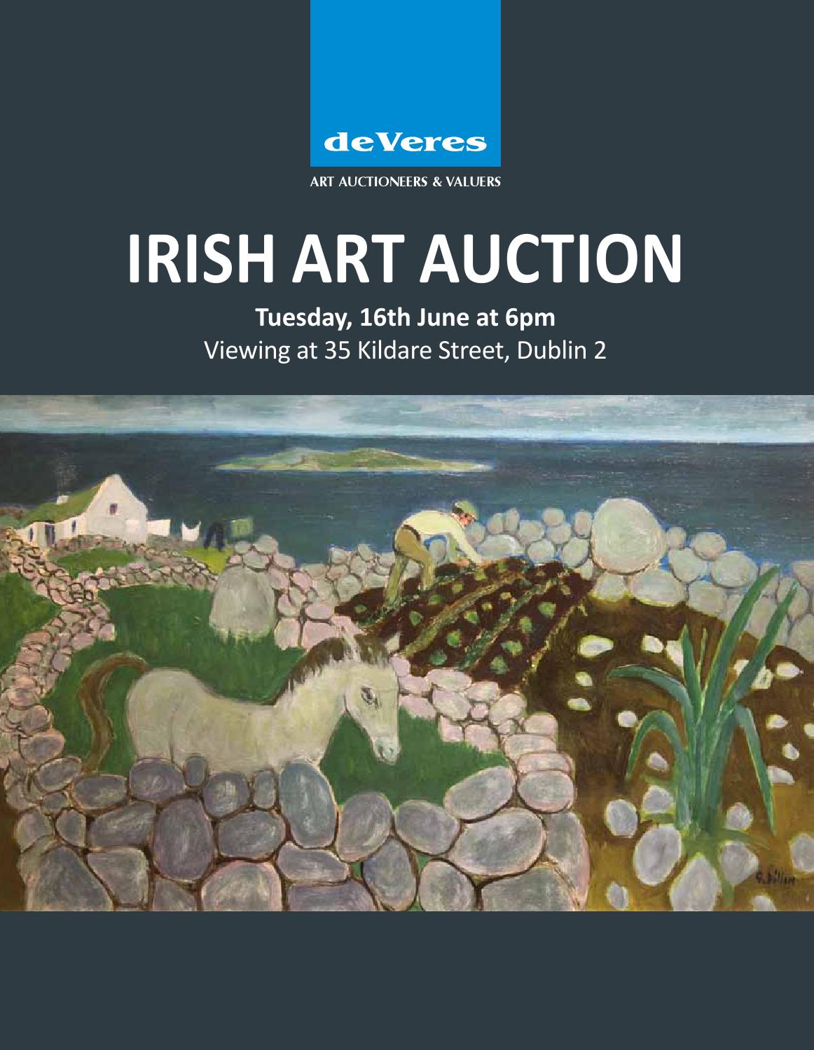 IRISH ART AUCTION by de Veres Art Auctions Issuu