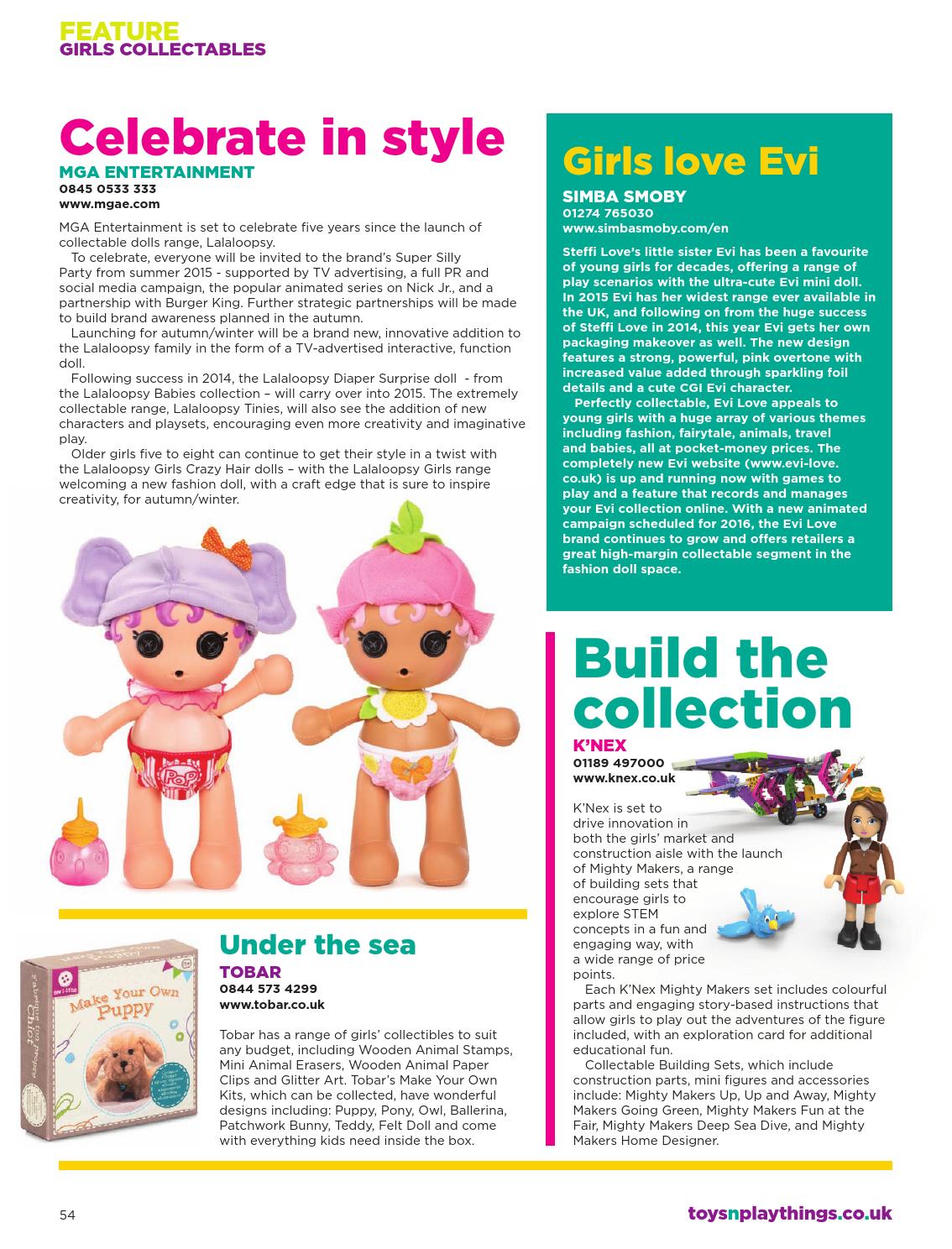 Tobar Make Your Own Felt Doll