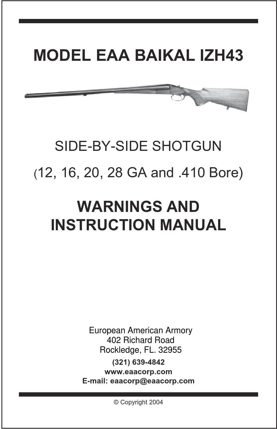 izkページ IZH 43 by EAA Corp - Issuu