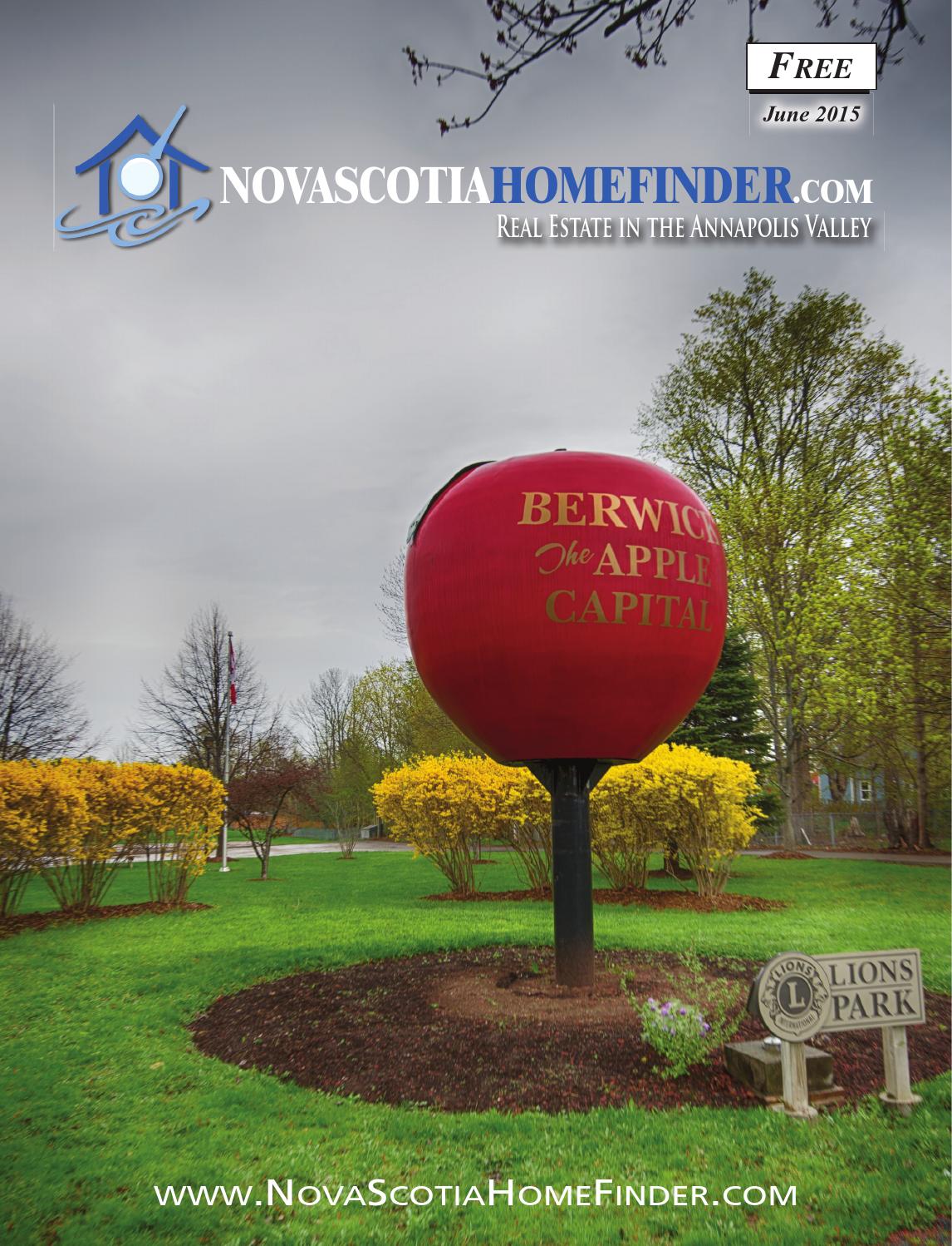 Nova Scotia Home Finder Annapolis Valley Edition June 2015 by Supernova