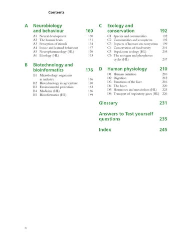 Preview Biology for the IB Diploma Exam Preparation Guide by Cambridge ...