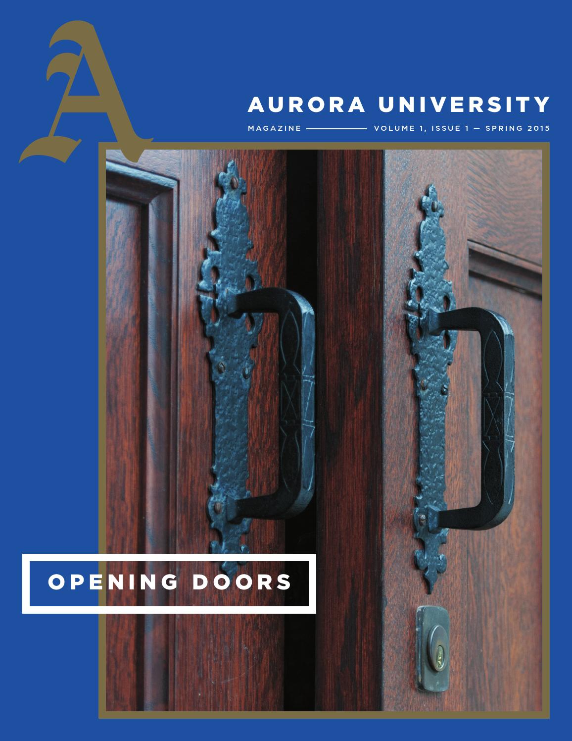 Aurora University Magazine Spring 2015 by Aurora University Issuu