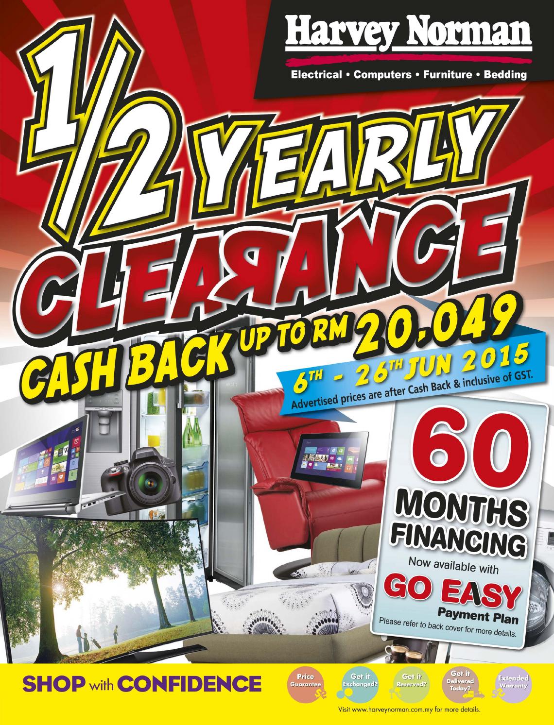 Half Yearly Clearance Harvey Norman Malaysia By Harvey Norman