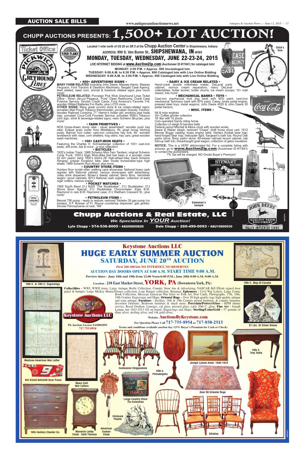 Antiques & Auction News 061215 by Antiques & Auction News Issuu