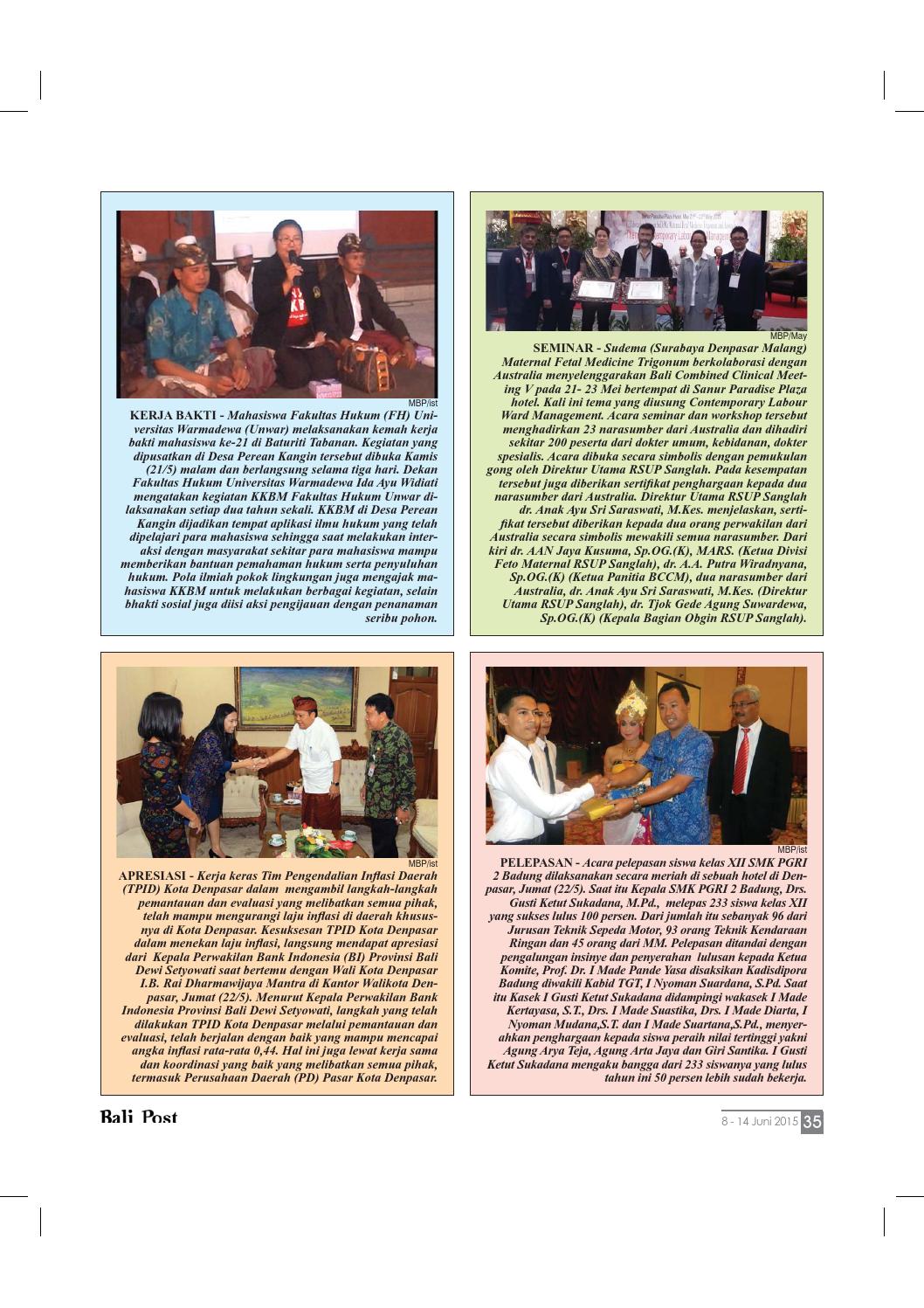 Majalah balipost edisi 93 by e-Paper KMB - Issuu