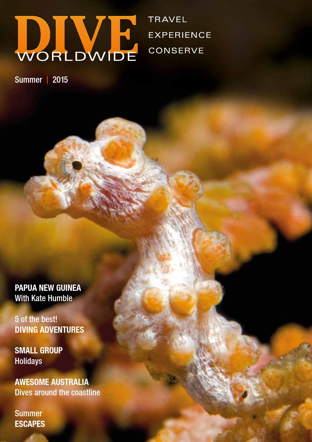 Dive Worldwide Summer 2015 Brochure by The Natural Travel Collection