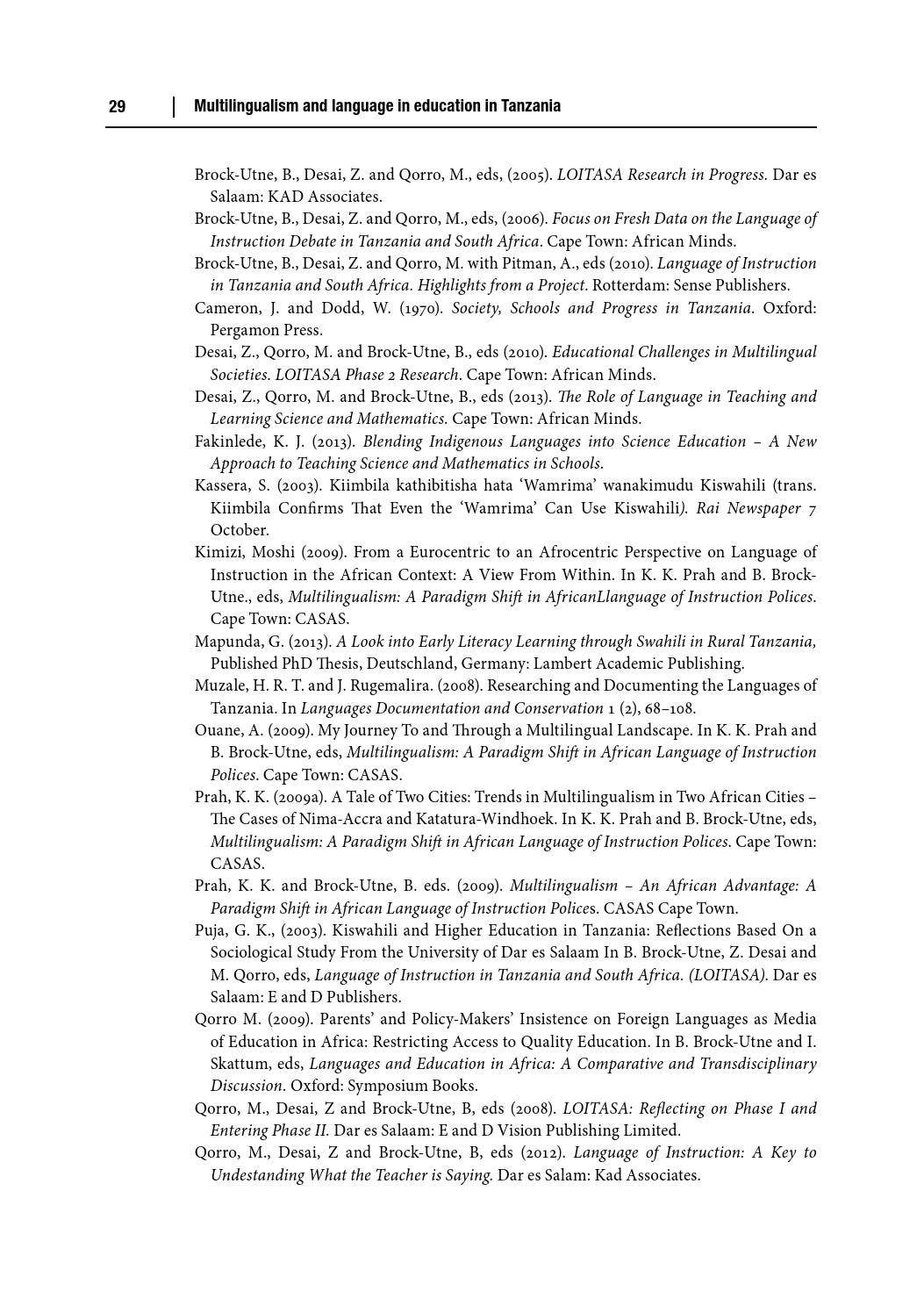 Preview Multilingualism and Language in Education by Cambridge ...